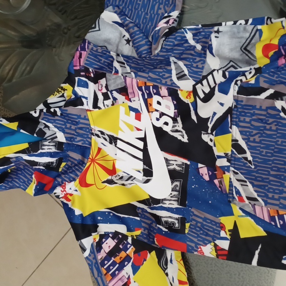 NIKE YOUTH SKATEBOARD HOODY MUlticolor POLY LARGE